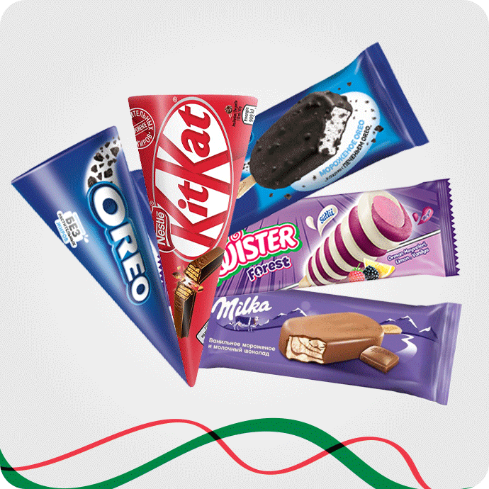 ესკიმო და ჭიქის ნაყინი