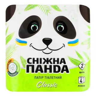 Туал. папір Сніжна Панда 4 шт. Класік