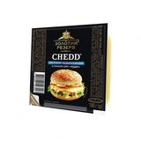 Сир м'який 180 г Золотий Резерв CHEDD чеддеризований зі смаком сиру "Чеддер" 45% флоу-пак