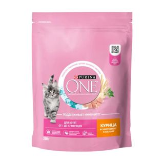 Корм Сухой Purina One Курица И Цельные Злаки Для Котят 200 Г