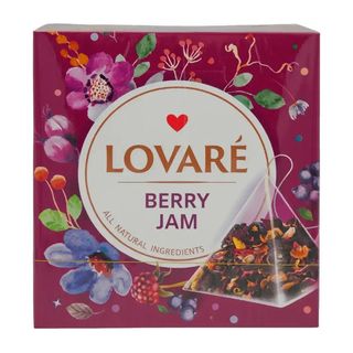 Чай Lovare Berry jam в пірамідках 15х2 г