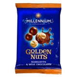 Драже Millennium Golden Nut фундук у молочному шоколаді 50 г