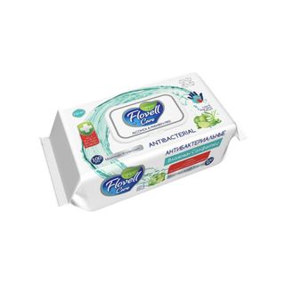 Салфетки Flovell антибак 100шт