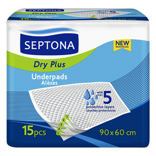 ზეწარი მწოლიარის სეპტონა 60X90სმ  #15 0036/0235/0266 SEPTONA INCONTINENCE UNDERPADS  MEDICARE 60x90 in a bag with SAP #15  0036/0235/0266