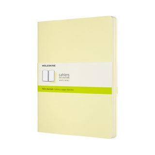 Записник Moleskine Cahier Великий / Нелінований Ніжний Жовтий