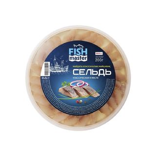Сельдь Филе Fish Master 200Гр Классическая шк: 2000000404380