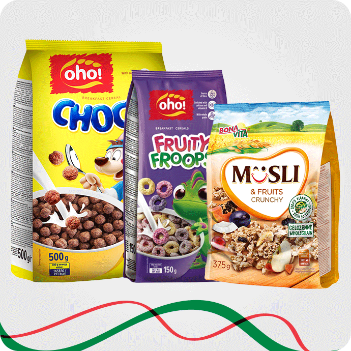 მზა საუზმე და მიუსლი