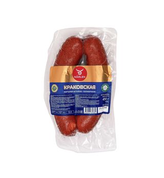 Колбаса Narlen Краковская 1/С П/К 450Г В/Упак.-4870212870380