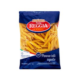 მაკარონი "რეჯია" პენეზიტი რიგატი(კალმები ზოლიანი) 500 გრ / 8008857300344