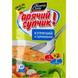 Суп Тьотя Соня курячий з грінками швидкого приготування 15 г