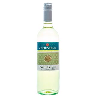 Вино "Albinelli Pinot Grigio Terre Siciliane" біле сухе 0,75л 12%