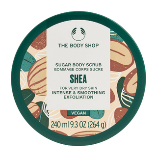 ბოდი შოპი - ტანის შაქრისებრი სკრაბი შია 240მლ 37677 0 SUGAR BODY SCRUB SHEA 240ML 37677