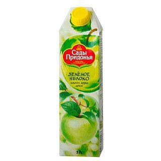 СОК САДЫ ПРИДОНЬЯ 1л ЗЕЛЕНОЕ ЯБЛОКО