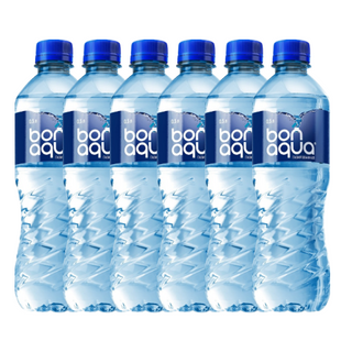 6 x Вода Bonaqua Газ 0,5Л П/Б