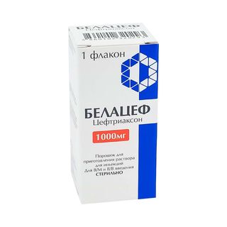 Belacef - ბელაცეფი 1გ 1 ფლაკონი