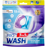 Капсули для прання Pro Wash Гірська свіжість 15 шт