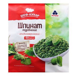 Заморож. прод. ШЕФ-КУХАР Шпинат / 400г