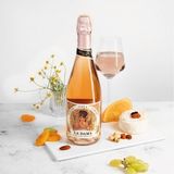 Вино 0,75л LA DAMA Cava ігристе брют рожеве 11,6 % об скл/пл, Іспанія