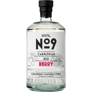Горілка №9 Distil Журавлина 38% 0.5 л