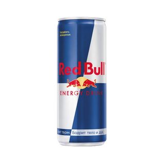 Red Bull, Энергетический Напиток Red Bull 0,25Л Ж/Б, шт, ШК: 9002490100070