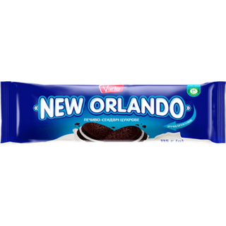 Печиво-сендвіч Varto New Orlando цукрове 115 г