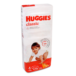Підгузки Huggies Classic Jambo 4 (7-18 кг) 50шт/уп