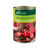 პომიდორი კონსერვირებული მთლიანი ორგანული /ბიოგრენო/ 400გრ