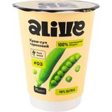 Крем-суп Alive гороховий класичний швидкого приготування 35 г