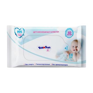Салфетки Yokosun Влажные 18 Шт