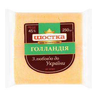Сир Шостка 250 г 45% Голландія