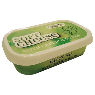 крем-сир м'який ENTREPINARES з часником та зеленню 150 г