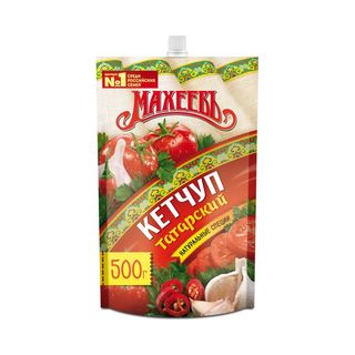 Махеевъ, Кетчуп Махеевъ 500Гр Татарский Д/П, шт, ШК: 4604248008536