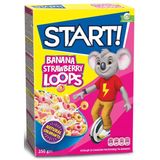 Сухий сніданок Start! кільця зі смаком полуниці та банана 250 г