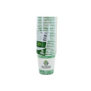 Բաժակներ թղթե, փոքր, մեկանգամյա օգտագործման «Eco Paper» 25 հատ