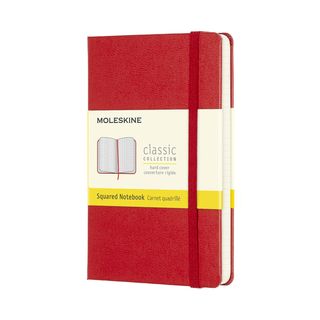 Записник Moleskine Classic Кишеньковий / Клітинка Червоний
