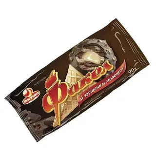 Морозиво Ласунка Факел Згущене Молоко 90Г