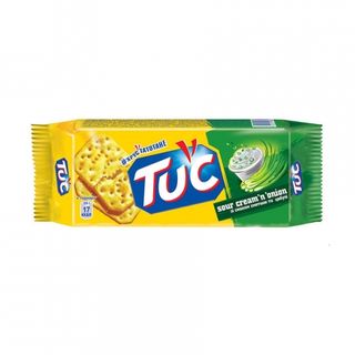 Крекер 100г Tuc зі смаком сметани та цибулі
