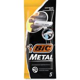 Станок одноразовий чоловічий Bic Metal 5 шт