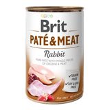Brit Pate and Meat Dog консерви з кроликом для собак, 400 г