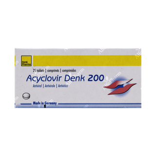 Ացիկլովիր Դենկ դհտ 200մգ x 25