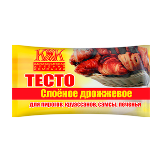 Тесто Акнар слоеное дрожжевое 900 г