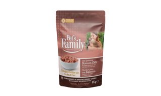 ჟელე PetsFamily კატისთვის ორაგულით 85 გრ