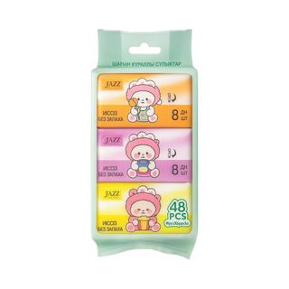 Салфетки влажные Jazz Мини 8х6 шт