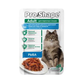 Корм для кошек Proshare паштет рыба в желе 75 г