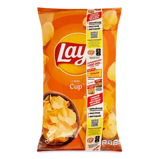 Чипси Lay's картопляні зі смаком сиру 120 г