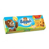 Тістечко бісквітне 150г Ведмедик Барні з бананово-йогуртовою начинкою