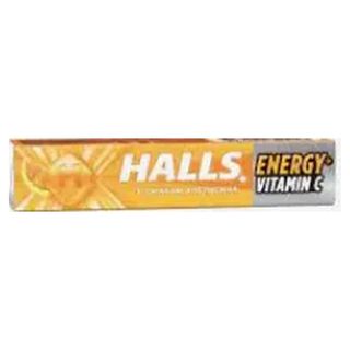 Льодяники Halls апельсин,вітамін С 25,2 г