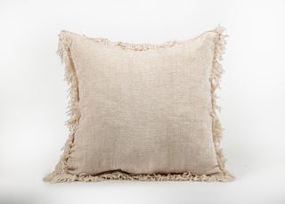 დეკორატიული ბალიშის პირი - CHIC CHENILLE FRINGED CUSHION COVER 45X45 CM ECRU