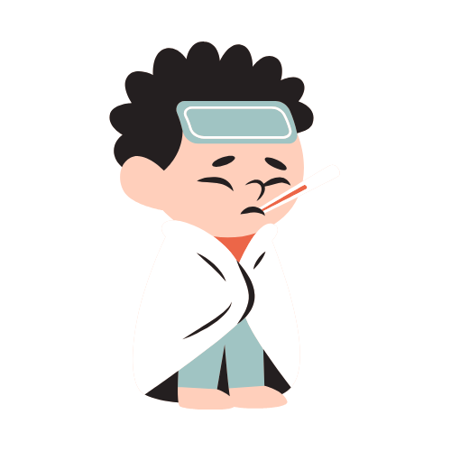 При гриппе у детей