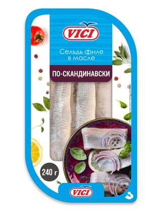 ქაშაყის ფილე ზეთში სკანდ 240გრ ვიჩი